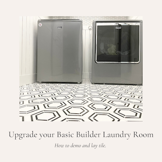 Upgrade Your Basic Laundry Room: Flooring